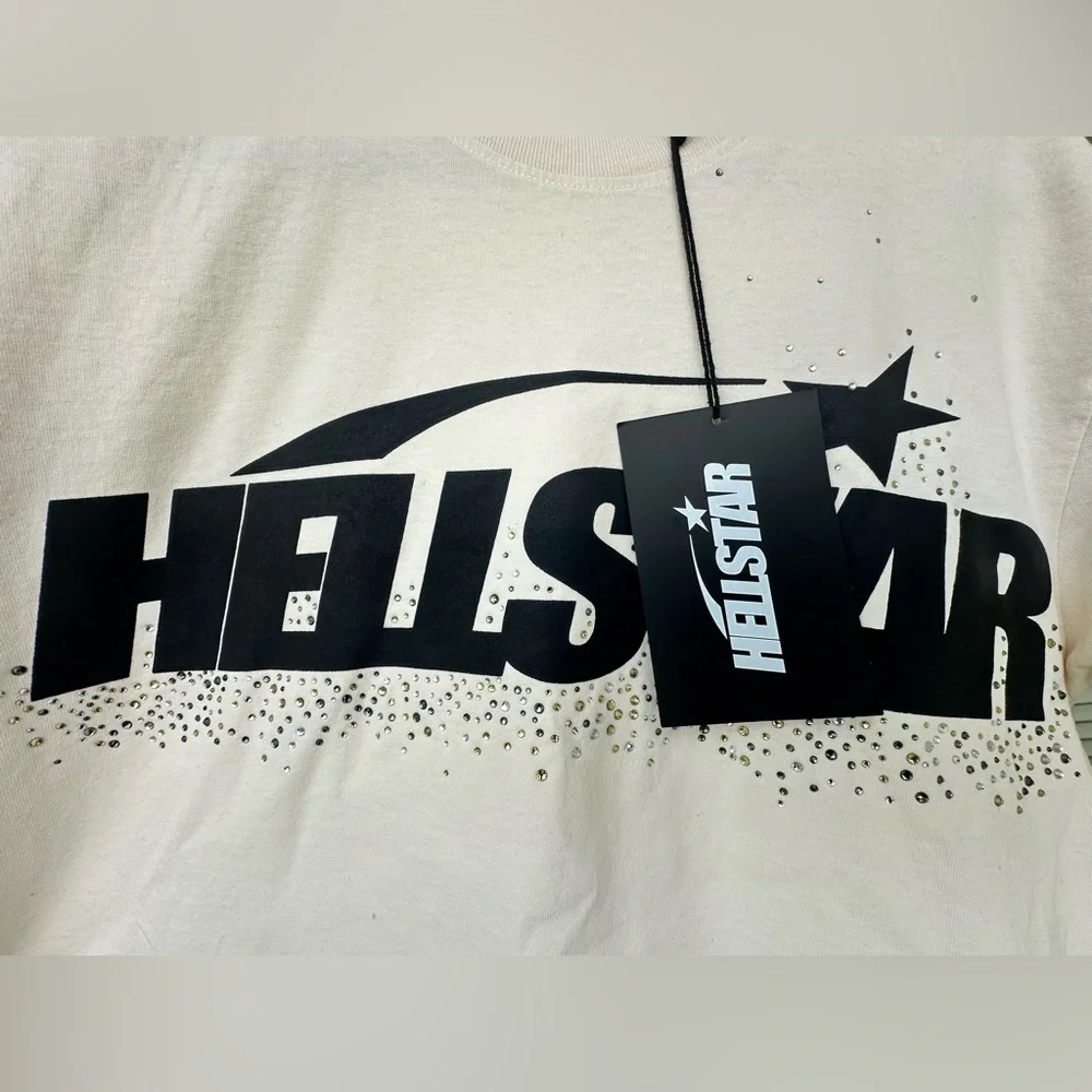 HELLSTAR Classic Rhinestone Tee - Picture 6 of 12